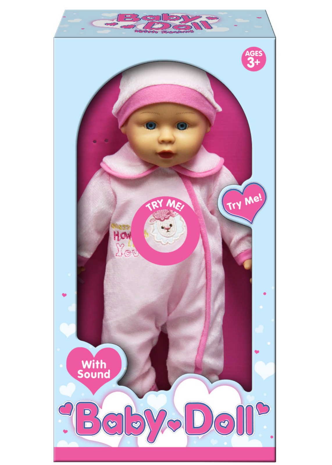 baby doll with sounds